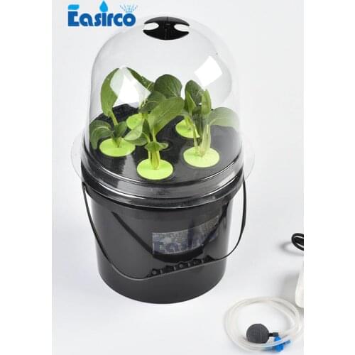 5L DWC POT for Hydroponics system with 5 site of basket cup . Free shipping
