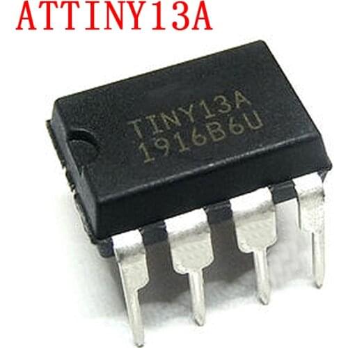 5pcs ATTINY13A-PU DIP-8 ATTINY13 ATTINY13-PU DIP8 ATTINY13A ATTINY13 13A-PU ATTINY13V-10PU