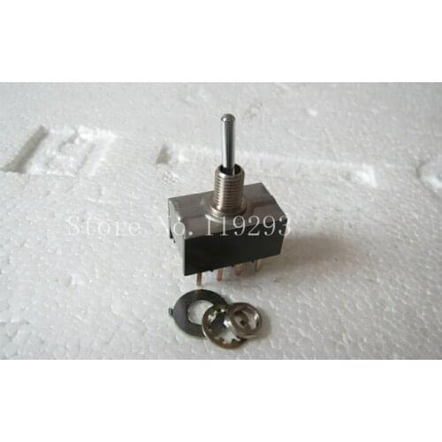 [BELLA]Japans NKK M-2042 toggle switch 6A125VAC 12 feet 2 files Toggle Switch--10PCS/LOT