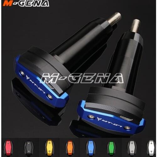 CNC Crash Pad Frame Slider Protection Guard For MT-07 MT07 MT 07 2015 2016 15 16