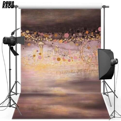 DAWNKNOW Drawing Princess Vinyl Photography Background For Children New Fabric Polyester Backdrop For Baby Photo Studio 1209