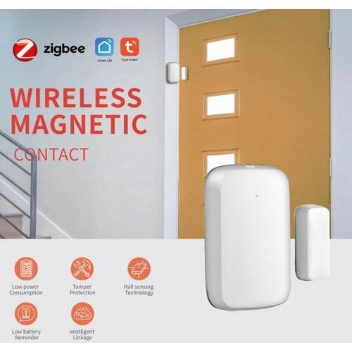 Home Automation Ewelink ZigBee 3.0 Door Window Contact Sensor Detector APP Alarm