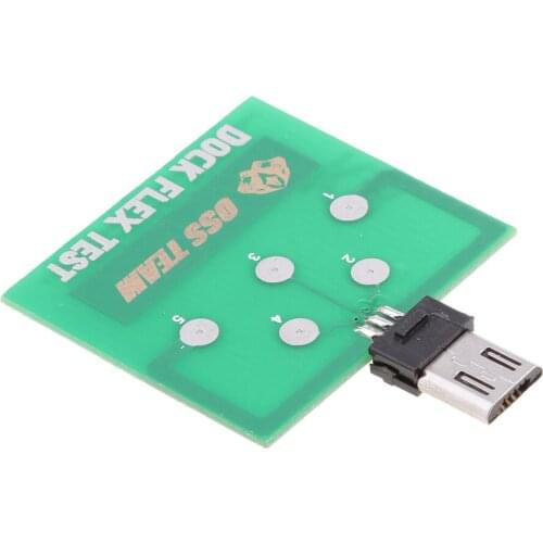 Micro USB Charging/ Battery Dock Flex Test Board Module For Android Cell Phones