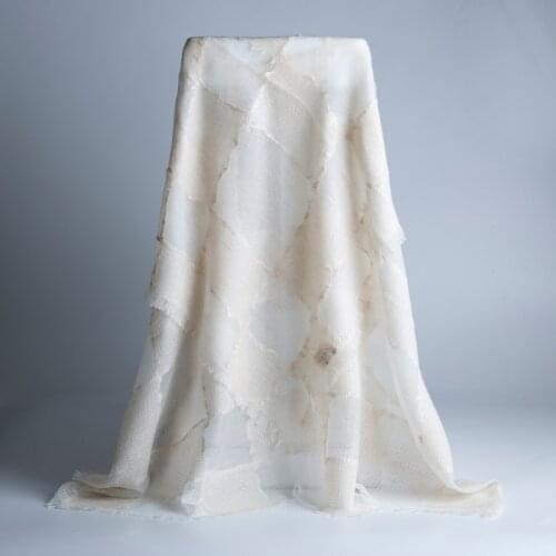 Queens original cashmere Scarf Women Ding-level luxury 200 rings cashmere cut flowers pure cashmere scarf shawl female spring