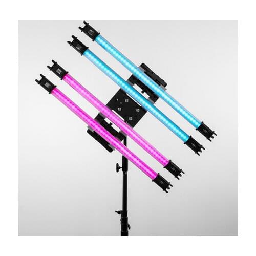 360 degree Mounting Bracket 1208B/1212B for NANLITE NanGuang RGB LED Tube Light Photography Handheld light Stick