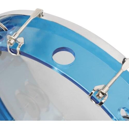 Musical Tambourine Drum Hand Percussion Gifts for Concert Party Festifal 10"