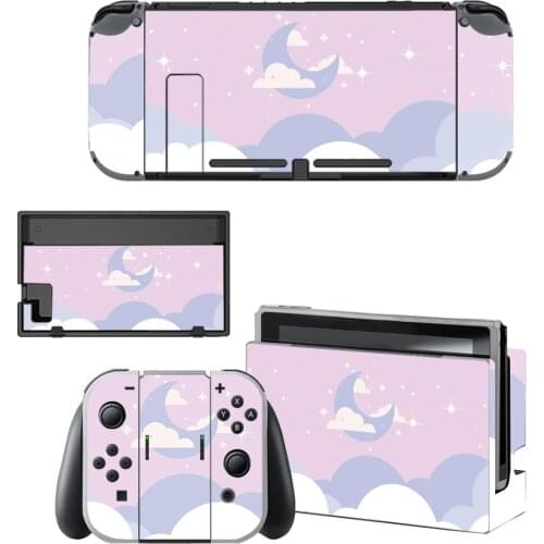 Starry Sky Cloud Nintendo Switch Skin Sticker NintendoSwitch stickers skins for Nintend Switch Console and Joy-Con Controller