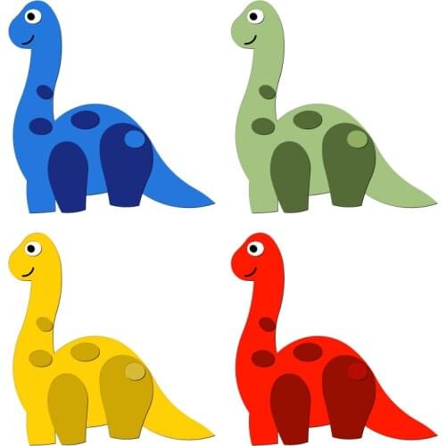 New dinosaur Wooden die Scrapbooking C-7 Cutting Dies Compatible with most die cutting machines