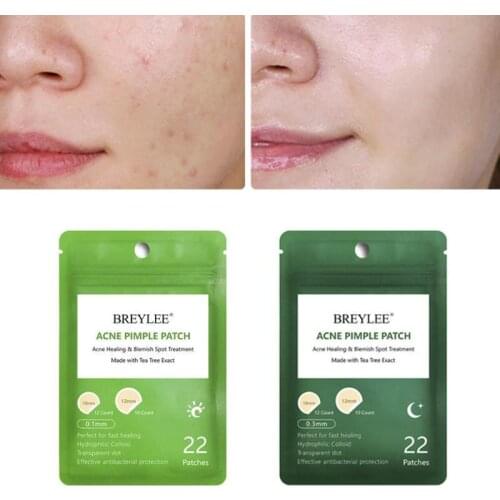 Tea Tree Acne Patch Daily And Night Acne Patch To Fad Care Sticker Mask Pimple Serum Face Skin Treatment Blemish Cream