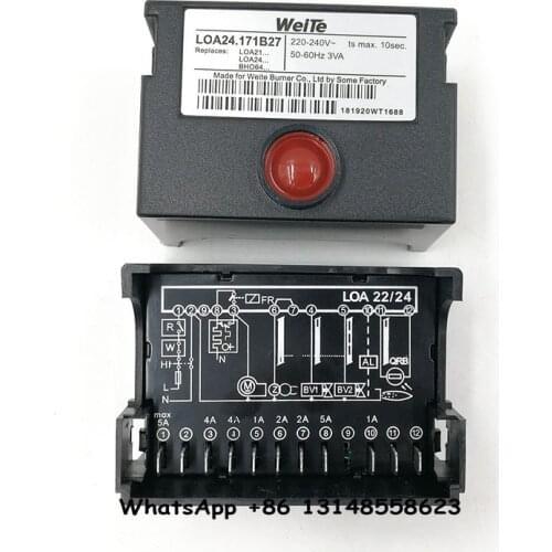 Burner program controller LOA24.171B27 combustion engine program controller control box for oil burner