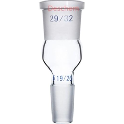 Glass Enlarging Adapter From 19/26 to 29/32,Lab Chemistry Glassware