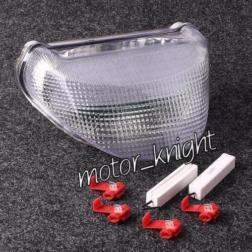 Integrated LED Tail Light Turn Signals for KAWASAKI ZX-12R 1999-2004 Clear 2000 2001 2002 2003