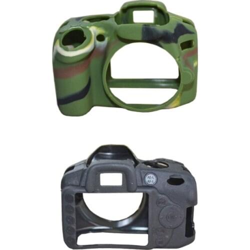 Free tracking Soft Silicone Rubber D3100 Camera Protective Body Cover Case Skin For Nikon D3200 Camera Bag