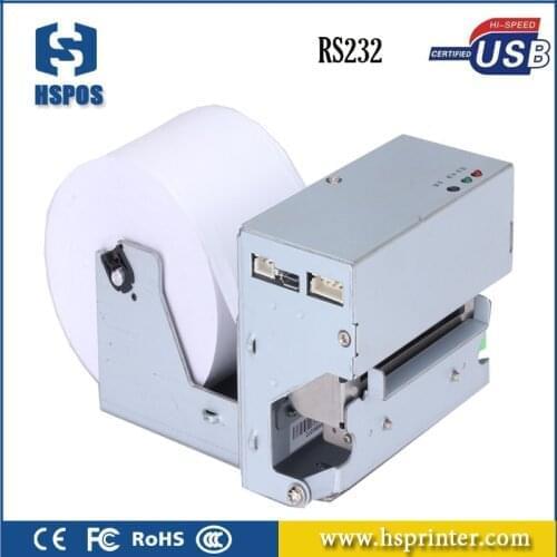 2 Inch 100mm/s Mini Printer Thermal Receipt Kiosk Thermal Printer Self-service Printer Kiosk for Pos Instrument HS-K245