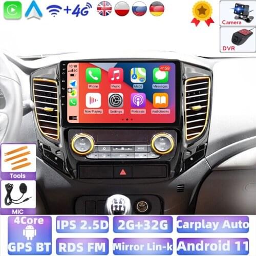 Android Car Multimedia Video Player For Mitsubishi Triton L200 2015 2016 2017 2018 2019 Navigation GPS Stereo 2 Din WIFI SWC