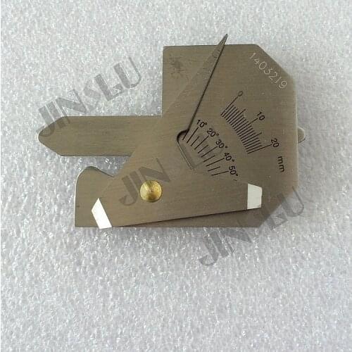 Free Shipping Welding Seam Gap Gage mm HJC40B Welding Inspection Ruler Gauge