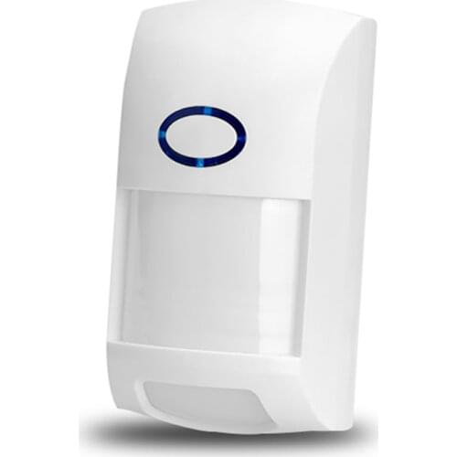 Smart Life Wireless Anti-pet Infrared Detector Motion Sensor Motion Detector 110°Wide Angle Use with the host for indoor use