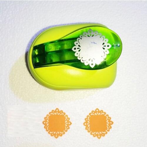 Large Size diamond flower Shape Punch Craft Foam Puncher Kids DIY Tools Paper Cutter Scrapbooking Flower Hole Punches Freeship