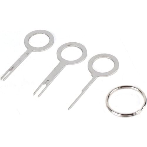 Cimiva 3pcs Car Plug Circuit Board Wire Harness Terminal Extraction Pick Connector Crimp Pin Back Needle Remove Tool Set 0.43JC