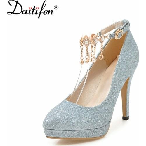 DAITIFEN Womens High-heeled Shoes