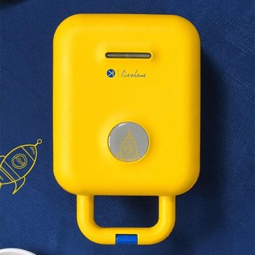 Liven Sandwich Maker Household Electric Baking Pan Breakfast Maker Double Disc Detachable Waffle Maker Mini Light Food Maker M-1
