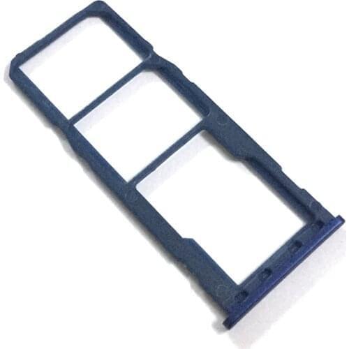 Sim Tray Holder For Samsung Galaxy M10 M105F M20 M205F SIM Card Tray Slot Holder Adapter Socket Repair Parts