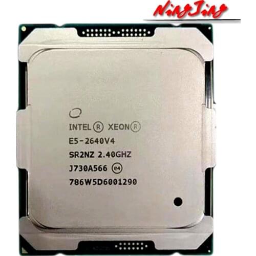 Intel Xeon E5-2640 v4 E5-2640 v4 2.4 GHz 10 cores 25M 90W 14nm LGA 2011-3