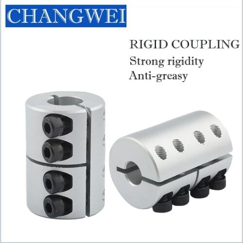 Engraving machine coupling rigid aluminum alloy 6.35/81012/14/15 servo motor ball screw coupling
