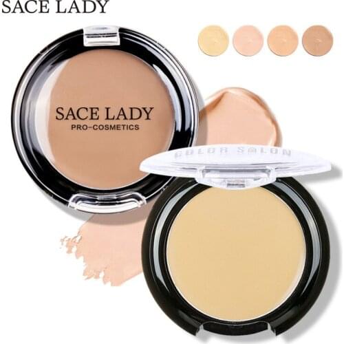 SACE LADY concealer full cover cream facial makeup waterproof foundation face contour makeup pores corrector matte hide blemish