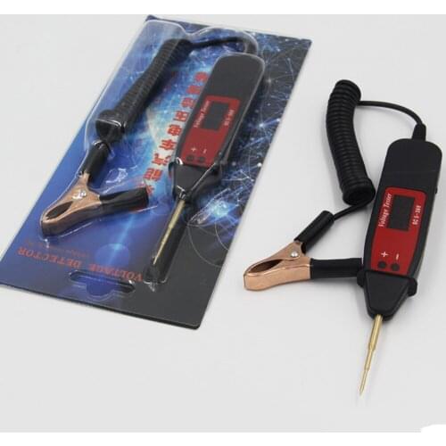 Universal Multifunctional Car Digital LCD Electric 5-36V Test Pen Probe Detector Tester LED Light Automotive Diagnostic Tool