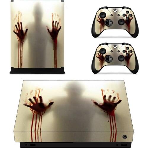 The Walking Dead Cover Skin Console & Controller Decal Stickers for Xbox One X Skin Stickers Vinyl