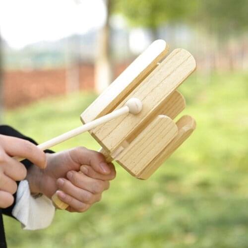 Eight-tone Multi-sound Tube Percussion Wooden Toy Multi Sound Tube Eight-Tone Multi-Sound Tube Children Percussion Instrument