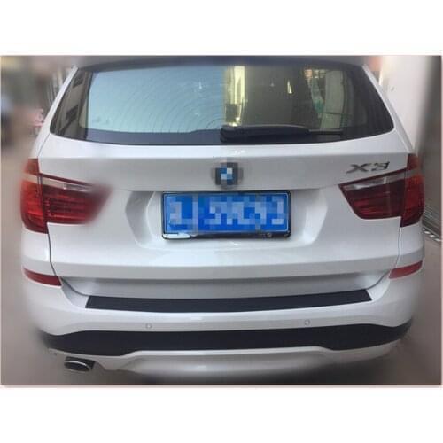 Car trunk bumper protection strip sticker for Mitsubishi Grandis Outlander ASX RVR Pajero LancerEvo l200 l300 3000gt 3d