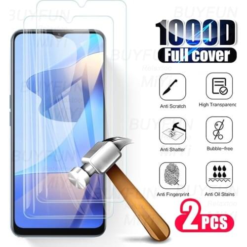 2pcs protective glass for oppo a16 2021 6.52'' smartphone safety armor screen protectors film opo appo orro a 16 16a oppoa16