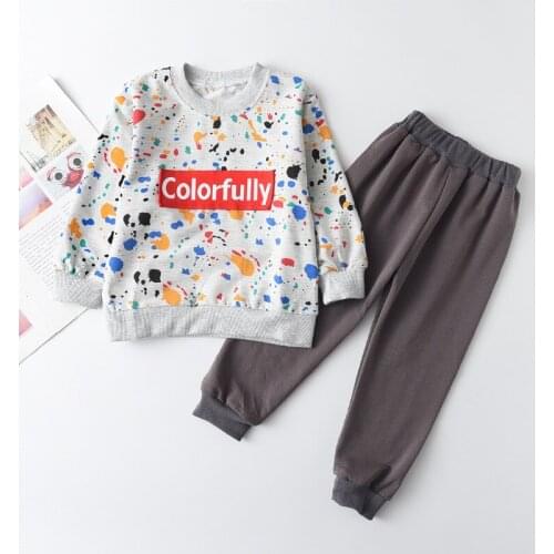 2021 Baby Boys Clothes Set Spring Cotton Newborn Baby Boys Girls Clothes 2pcs Childrens Boys Clothes Boy Spring Tops Pants Sets