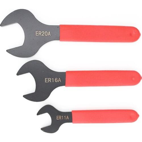 1pc ER11/ER16/ER20 A Type ER Collet Chuck Nut Wrench CNC Milling Tool Lathe Tools ER Spanner For Free Shipping