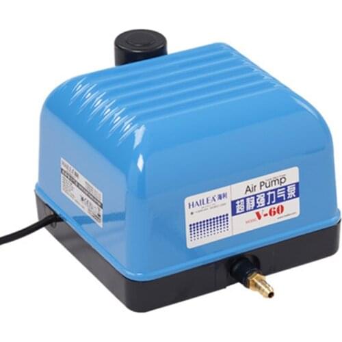 HAILEA V-60 35W atmospheric mute powerful oxygen pump aeration pump fish tank fish pond oxygenation fish aquarium plus oxygen