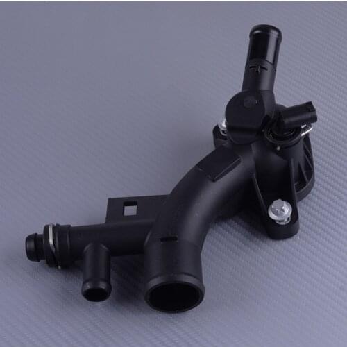 DWCX 25193922 55565334 1338030 1338489 Car Thermostat Housing Water Pump Outlet Fit For Buick Encore Chevrolet Cruze Sonic Trax