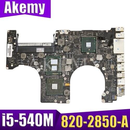 Motherboard for Macbook Pro 15" A1286 MC373CH 2010 Laptop Logic Board i5 520M i5 540M 820-2850-A