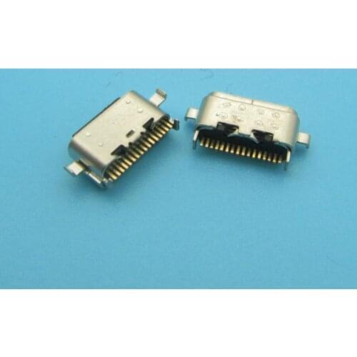 2pcs micro connector USB Type C for Lenovo Tab P10 (Model Lenovo TB-X705F, Type ZA44) charging jack connector plug dock socket