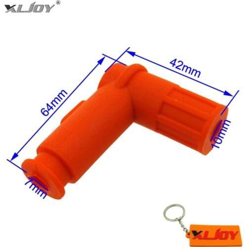 Soft Ignition Coil Spark Plug Cap Cover For 50 70 90 110 125 140 150 160 200 250 cc Pit Dirt Bike ATV Quad Buggy Go Kart Moped