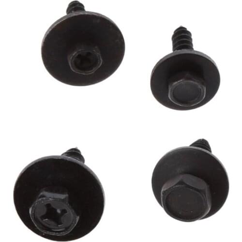 N84F 10PCS Universal Hex Screws Self Tapping Tapper Screw for Various Car Vehicle Models Kit Accessories