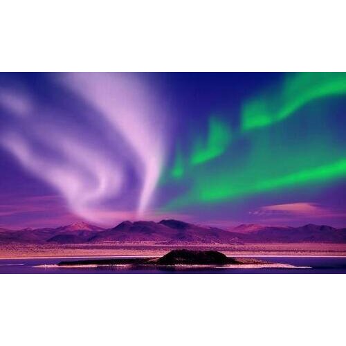 New Beautiful Aurora Polar Light 5D DIY Diamond Painting Cross Stitch Kits Resin Mosaic Embroidery Craft Home Decor Sale