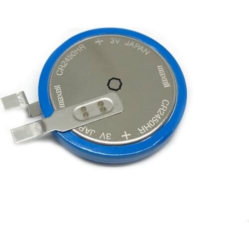 New Original MAXELL high-temperature lithium manganese dioxide battery CR2450HR CR2450 2450 3V lithium batteries