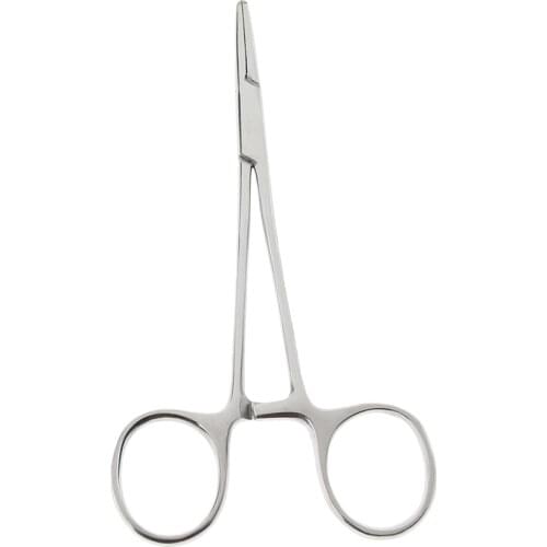 Pet Grooming Dog Hemostat Forcep Tweezer Hair Puller EAR Stainless Steel
