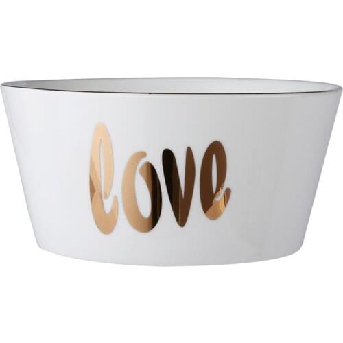 Phnom Penh Love Hearts Ceramic Cutlery Rice Handmade Ramen Porcelain Soup Bowls Food Container Dishes Gift
