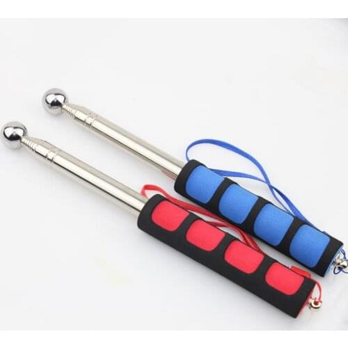 98cm/130cm Empty Drum Hammer Tools Inspection Hammer Retractable Tile Bell Hammer EDC Self defense Tool Personal Safety Tool