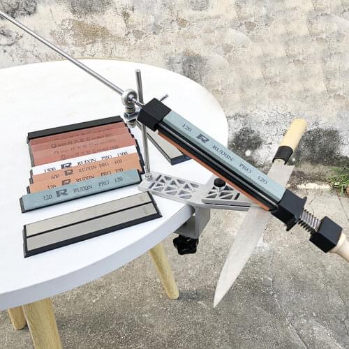 Fixed Angle Grinder Knife Feeding Stone Wetstone Sharpener Lawn Mower Blade Sharpeners for Ceramic Knives Pocket Chisel Face All