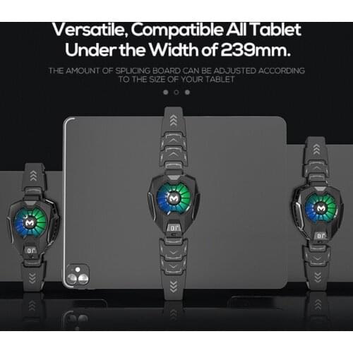 Telescopic Cooler Holder Semiconductor Refrigeration Radiator for Gaming Tablet