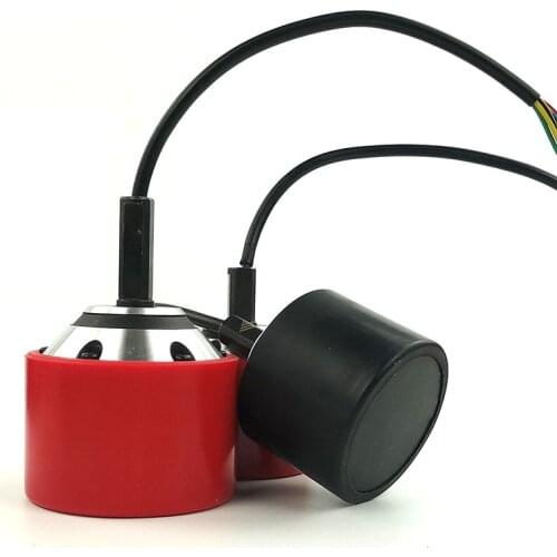 1PC 70mm 83mm 90mm Electric Skateboard Hub Motor With Black or Red PU Cover for Single Drive or Dual Drive Electrical longboard